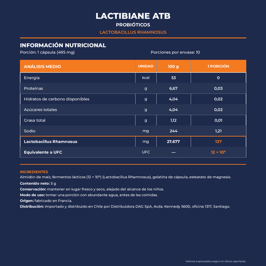 Lactibiane ATB - 10 Cap.