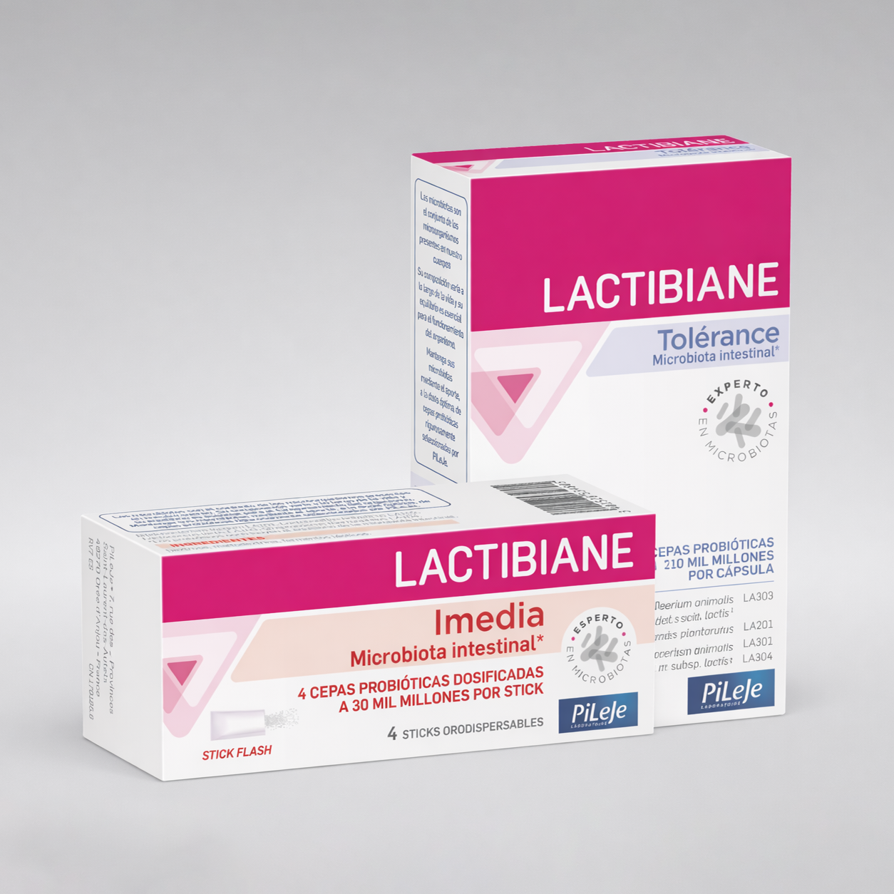 Pack Lactibiane Tolerance + Lactibiane Imedia
