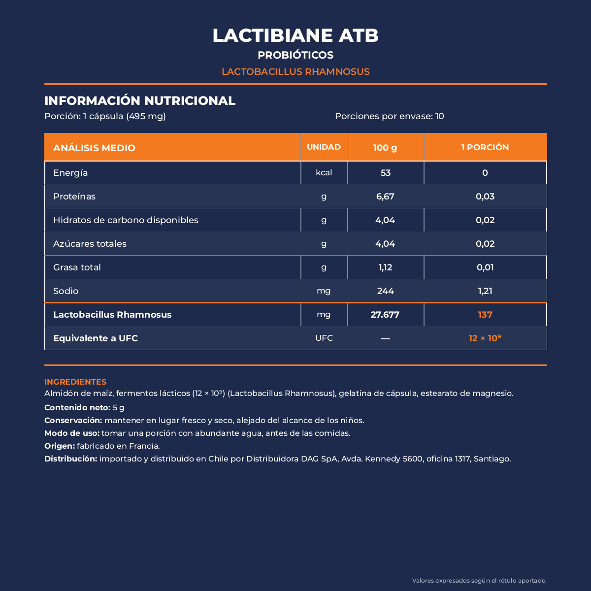 Lactibiane ATB - 10 Cap.