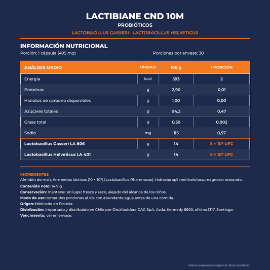 Lactibiane CND10 - 30 Cap.