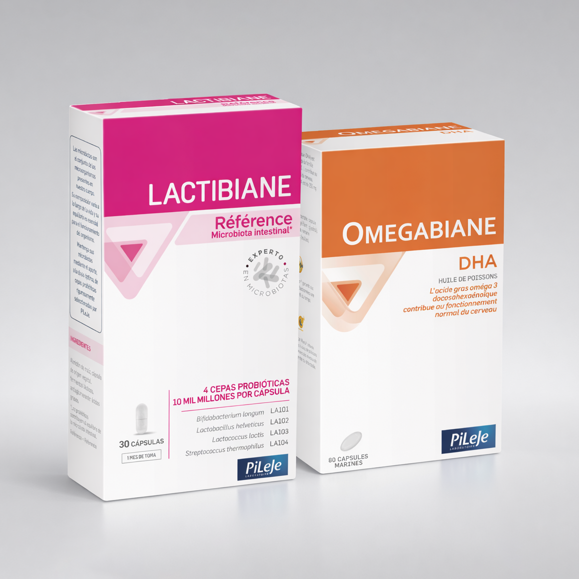 Pack Lactibieane Reference + Omegabiane dha