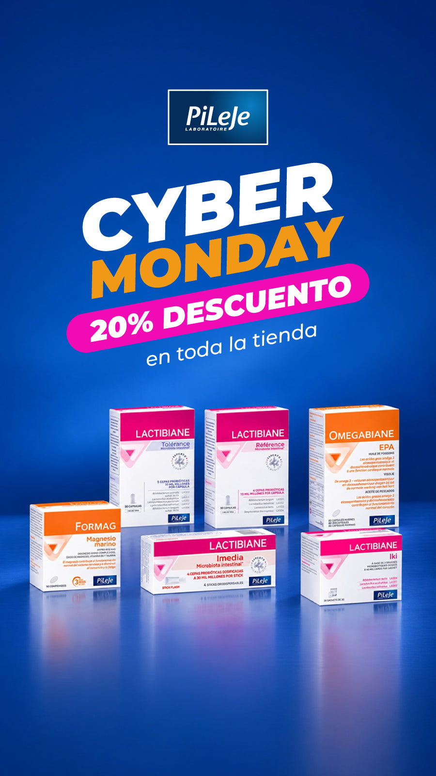 Cyber Monday toda la tienda 20% de descuento