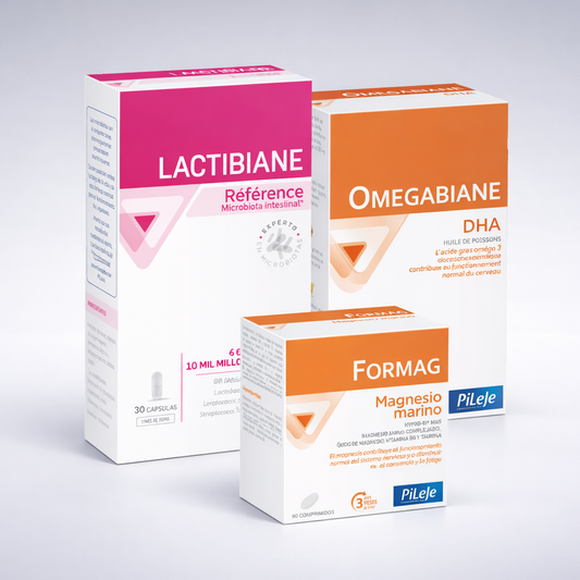 Pack Plus 40 Lactibiane Reference + Formag Magnesio Marino + Omegabiane DHA